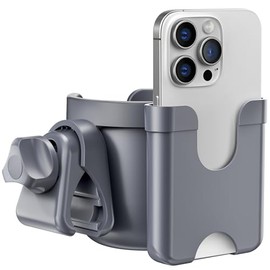 Getränkehalter für Kinderwagen Buggy Zubehör, Muttertagsgeschenke für Mama, Guiseapue Universal Becherhalter Kaffeehalter Kinderwagen Rollator Fahrrad Cup Holder, Baby Erstausstattung Neugeborene