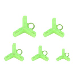 Laroal Treble Hook Cover Fishing Hook Protective Caps for Fishing Hooks Safety Cap Treble Hook Hoods 5 Sizes Fishing Hooks Protection for Standard Hooks Sizes 1-10 Hooks