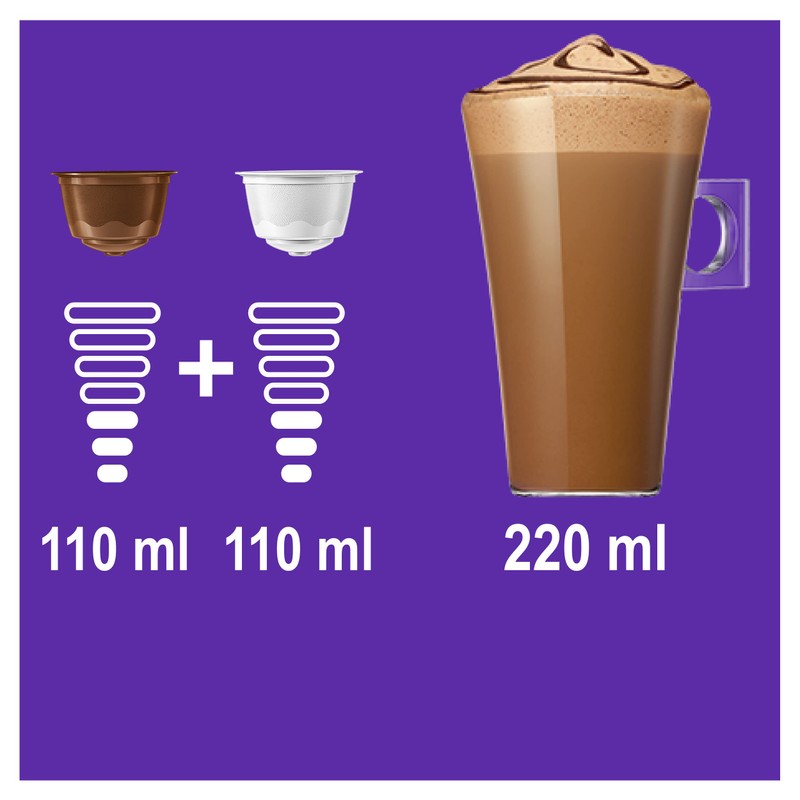NESCAFÉ Dolce Gusto Mocha 16 Capsules Coffee from Arabica Beans
