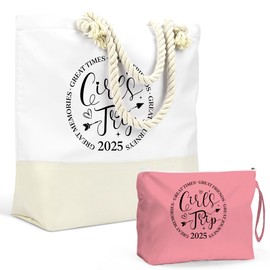 NGLIV Girls Trip Beach Bag Wet Bag Waterproof Sandproof Women Beach Tote for Friends Travel Gifts with Wet Compartment for Pool Gym Grocery Travel Aloha Bags Waterproof Vacation Essential