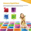 edusense Sensory Floor Tiles, Liquid Floor Tiles for Kids, Sensory
