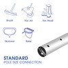 Poolvio 15 FT Telescopic Pool Pole - Adjustable 3 Piece