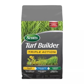 Scott's scotts turf builder triple action  11.31-lb 4000-sq ft Weed & Feed Fertilizer