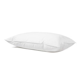 AmeriDown Premier Firm Down and Feather Pillow, Ideal Support for Side Sleepers, Standard Size, White