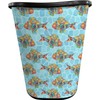 RNK Shops Mosaic Fish Waste Basket - Double Sided (Black)