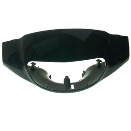 2EXTREME Headlight fairing, black, compatible with Benzhou YY50QT, City Star, Baotian BT49QT-9 - BT50QT-9, YIYING YY50QT, Jack-Fox City Star (YY50QT), JMSTAR Breeze 50 - JSD50QT-13