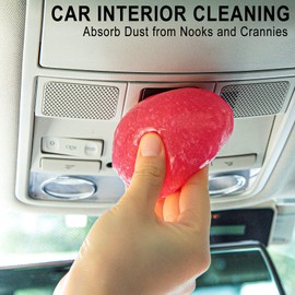 TICARVE Cleaning Gel Car Putty Car Clean Putty Gel Auto Tools Car Interior Cleaner Car Cleaner Car Cleaning Slime Car Assecories Keyboard Cleaner Rose 2Pack