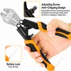 BOENFU Mini Bolt Cutters, Heavy Duty Wire Cutters, 8 inch