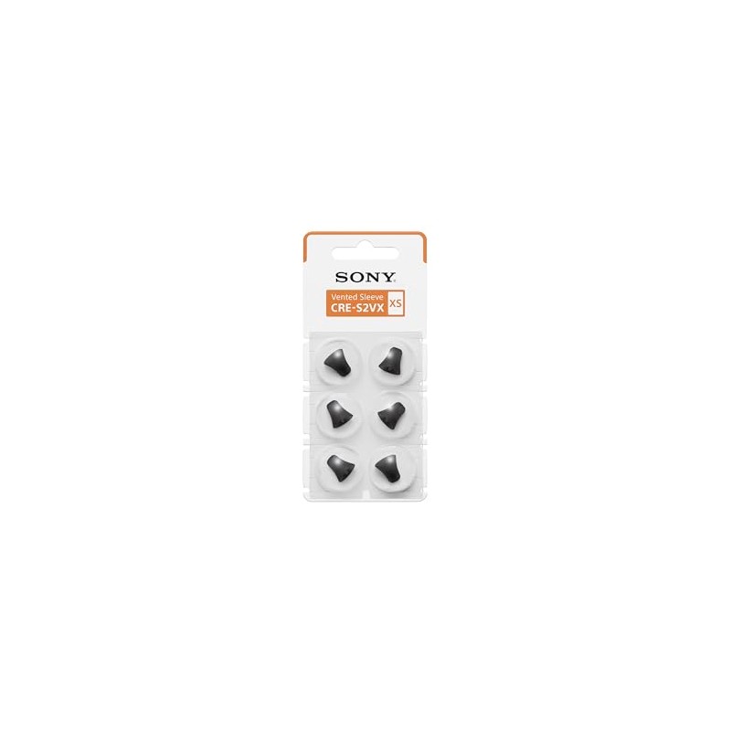 Sony Vented Sleeve for CRE-C20 Self-Fitting OTC Hearing Aid, XS