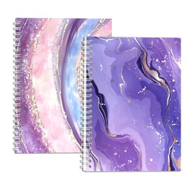 BetterJonny 2 Pcs Reusable Sticker Book Collecting Album Blank Sticker Storage Organizer Book A5 Size with 64 Sheets Release Paper for Collecting Stickers, Labels