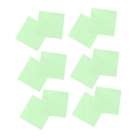 Pack of 50 Soft Cleaning Cloth Microfibre Cloths Cleaning Cloth Jewelry Platinum Cleaning Cloth Silver Cleaning Cloth Pop Silver Wipes Maintenance Accessories Wet Wipes Polishing Cloth