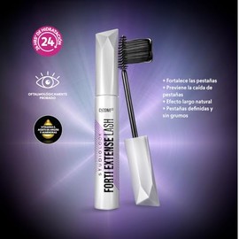 CYZONE - Studio Look Máscara de Pestañas Forti Extense Lash Color Black 8 g, Duración 24 Horas, para Pestañas Largas y con Volumen, Nutre Profundament
