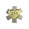 CPR Lapel Pin with Deluxe Backing Cardio Pulmonary Resuscitation -