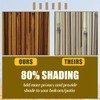 MOVDEET 1 Pack Reed Fencing Rolls, Decorative Bamboo Fencing 6ft