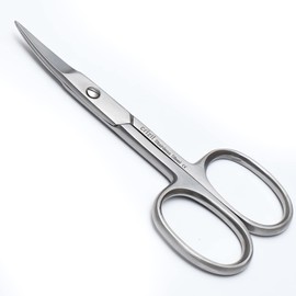 CRIZIL Nail Scissors for Women & Men – Stainless Steel, Curved Blade, Sharp Nail Scissors for Toenails, Manicure, Pedicure, Cuticle, Nose Hair, Beard, Eyebrows – Ideal for Home & Professional Use