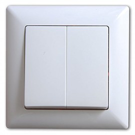 Visage 2-Way Switch Series Switch White