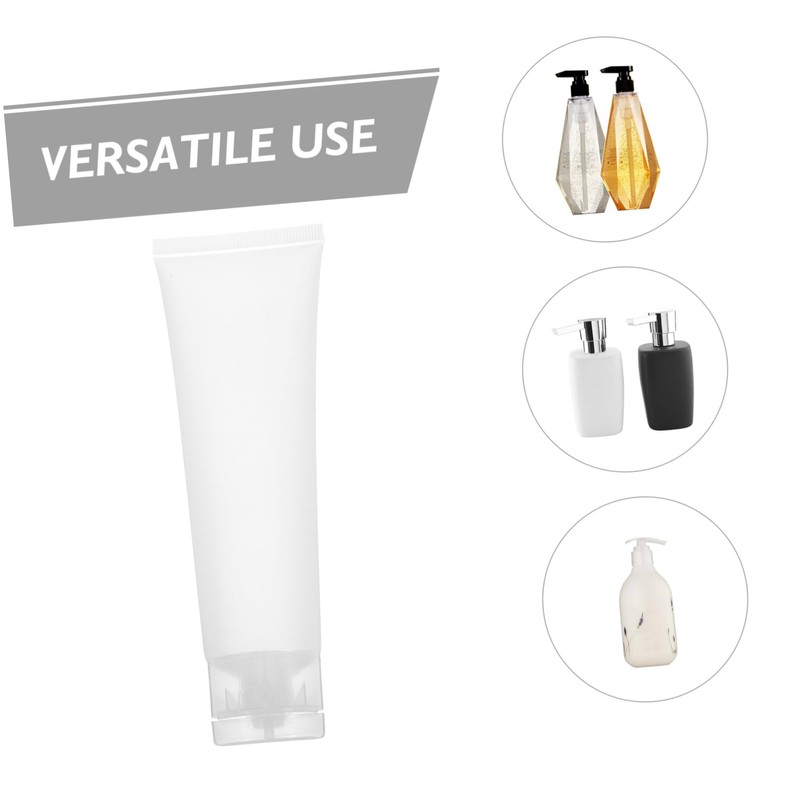 FRCOLOR Empty Travel Bottles Leakproof Refillable Plastic Travel Containers for