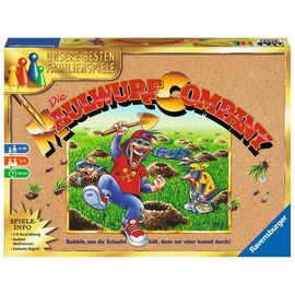 Ravensburger 26423 - Die Maulwurf Company - Familienspiel für Erwachsene und Kinder ab 8 Jahren, Ideal für Spieleabende mit Freunden oder der Familie für 1-4 Spieler