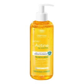 Gel Limpiador Facial Darrow Actine Oil Control para Piel Mixta a Grasa 400g                                                                           