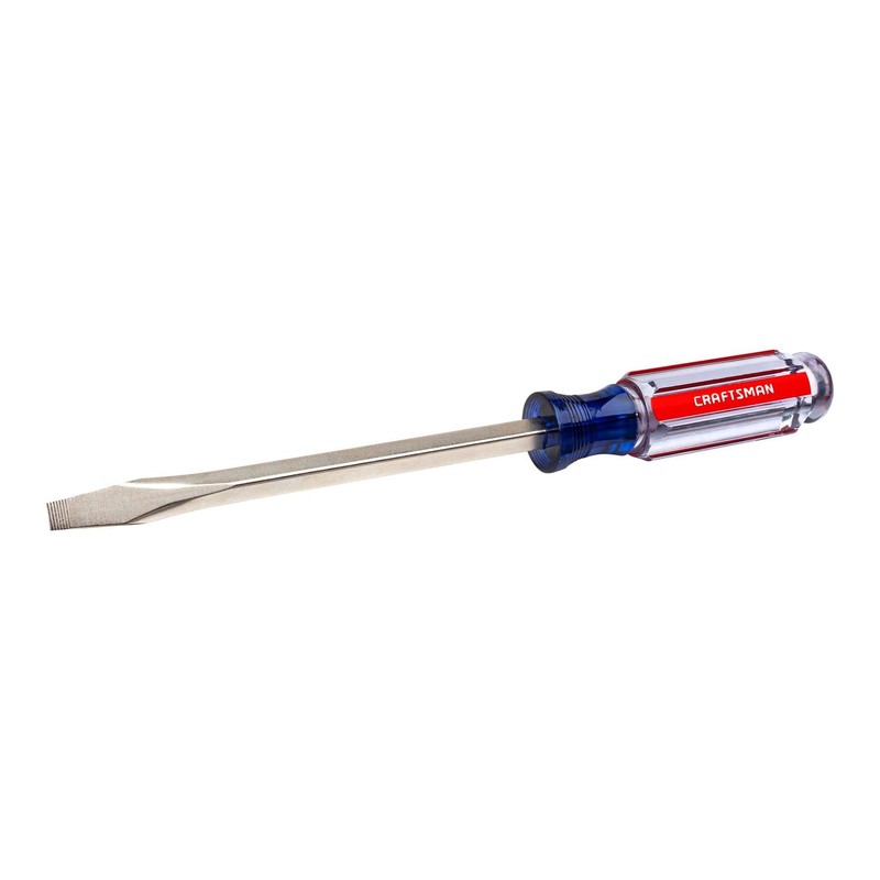 CRAFTSMAN Slotted Screwdriver 5/16 in. x 6 in., Acetate Handle
