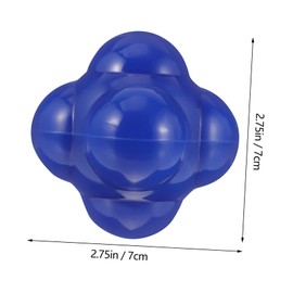 Totority Large Hexagonal Reaction Ball for Agility Training Durable Fitness Ball for Home Use Enhances Hand Eye Coordination and Flexibility for Training