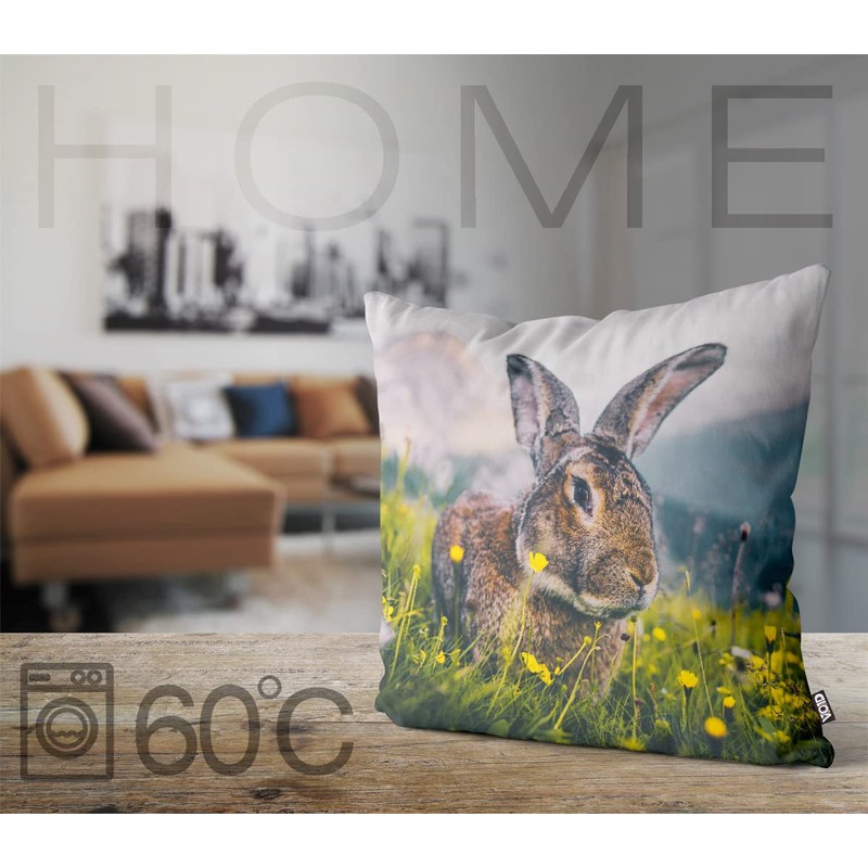 VOID Rabbit Mountain Landscape Cushion Cover 40 x 40 cm