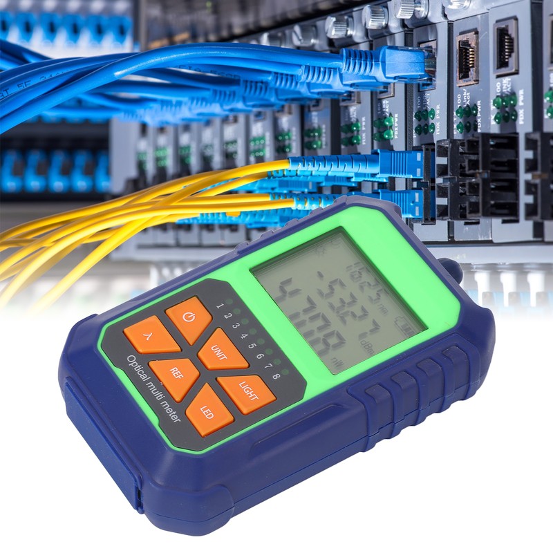 Optical Multi Meter Portable Mini Power Fiber Optic Cable Tester