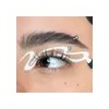 Lápiz Delineador Ojos Adara Paris Blanco Mate Indeleble Waterproof