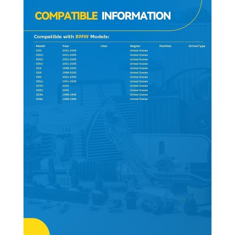 PHILTOP Cold Air Intake Kit for 1998-2005 E46 323 325