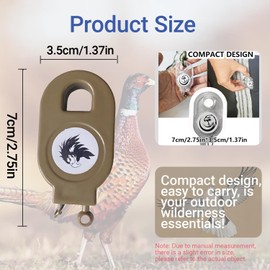 Bird Leg Trap Professional Bird Pigeon Leg Trap for Chicken, Pheasant，Wild Duck, Partridge Mallard and Other Medium-Sized Birds Tying Birds' feet Won't Hurt Them (Gray)