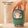 350ml Mini Mist Humidifier Cute Space Capsule Pet Shaped USB