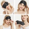 Viedouce Sleep Mask Silk Eye Mask Pack of 2, 100%