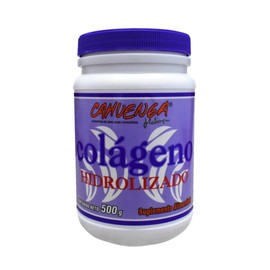 Cahuenga Colágeno Hidrolizado en Polvo, Suplemento Alimenticio 500g, 9.3g de Proteína por Porción, sin Lactosa, sin Gluten