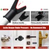 2 Pack Door Security Bar – Anti-Slip 600LB Heavy Duty