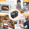Stackable Bento Box with Utensils Microwave Safe, All-in-One Meal Prep