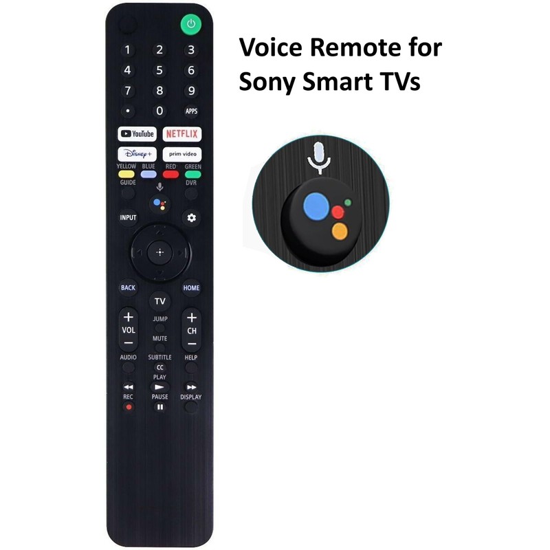 Universal Voice Remote for All Sony Google/Android XR/XBR/KD/K Series 4K