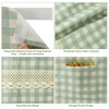 Oven Door Curtain Hook and Loop Straps Design Stove Skirt