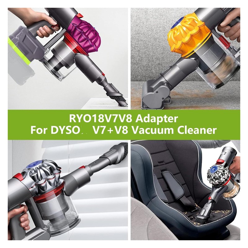 URUN 2-in-1 V7/8 Adapter for Ryobi 18V Lithium Battery Convert