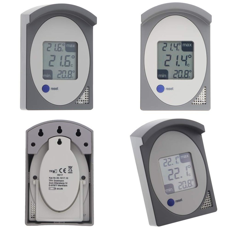 Outdoor Max Min Thermometer - Ideal For Garden Or Greenhouse