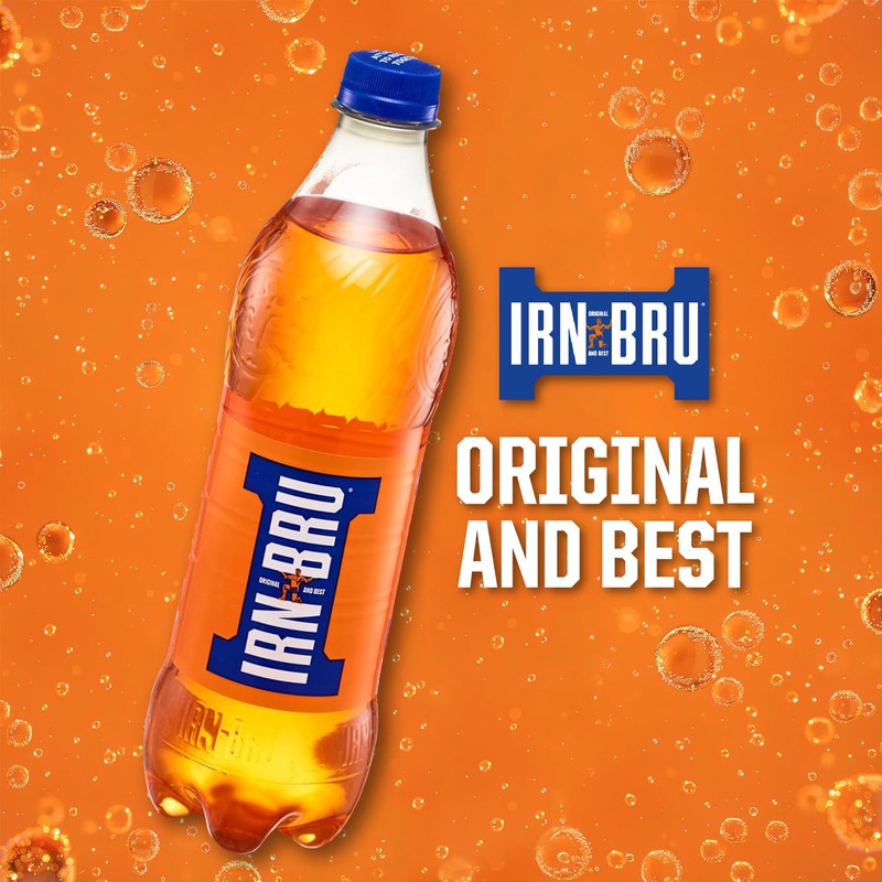 Irn-Bru Bottles, 16.9 Fl Oz (Pack of 12)