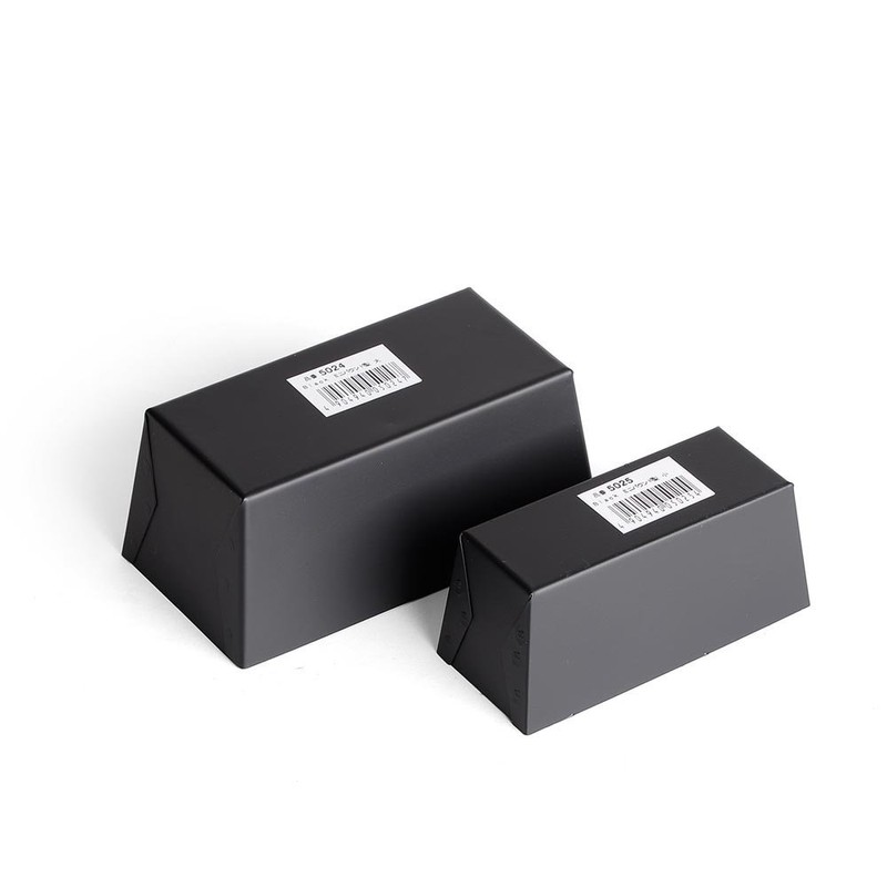 タイガークラウン(Tiger Crown) ケーキ型 黒 43×92×39mm Blackミニパウンド型小 スチール フッ素加工 耐熱250度 5025