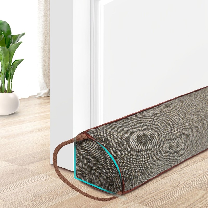 TORRAMI Under Door Draft Stoppers 30 Inch, Heavy Triangle Stop