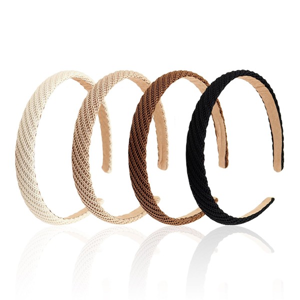 4 Pieces For Women'S Headbands, Simple Headbands, Fashionable And Versatile