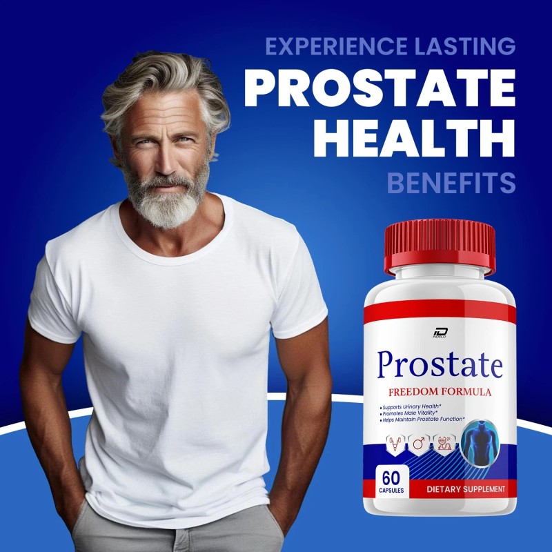 Prostate Freedom (1 Pack) Prostate Freedom Supplement for Men –