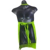 Sleigh Bell Bistro Green Elf Cotton Apron 24”x34” D ring