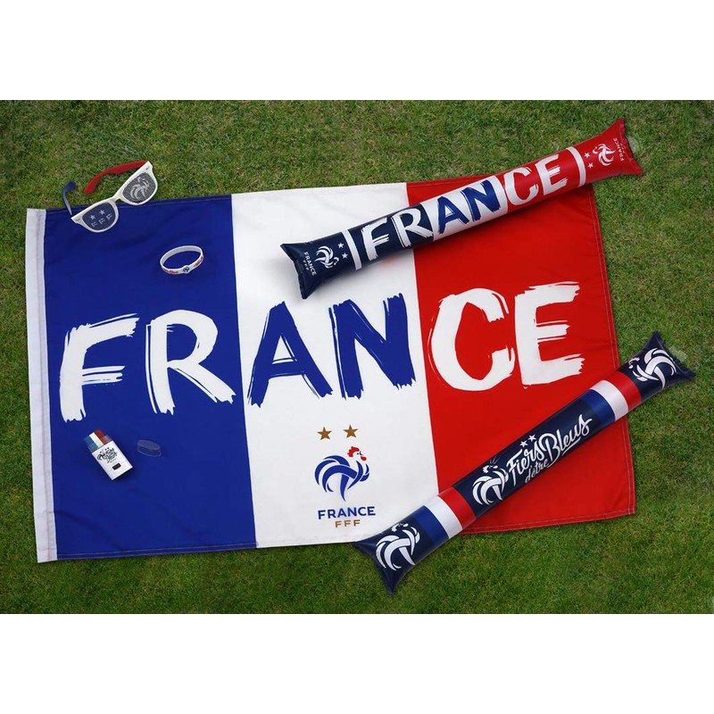 FFF Fan-Set – Flagge Brille Make-up Armband – 2 Sterne