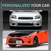New No Drill Front Bumper Tow Hook License Plate Mount