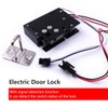 ATOPLEE Electronic Cabinet Lock,1pcs DC 12V 3.4A Carbon Steel Solenoid