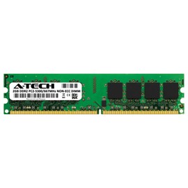 A-Tech 2GB Memory RAM Stick for Dell OptiPlex 755, 745, 740, GX620, GX520, 360, 330, 160, FX160, (MT, DT, SFF, USFF) - DDR2 667MHz PC2-5300 Non-ECC DIMM Module