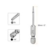 HARFINGTON 10pcs T15 Security Torx Bit 1/4" Hex Shank 2"